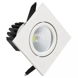 Spot Led COB, Diana 3W 200Lm, Alb 2700K, Patrat 100-240V IP20