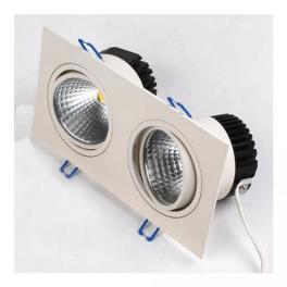 Spot Led COB, Veronica-20, 2x10W 1078Lm, Alb Reglabil 2700K 100-240V