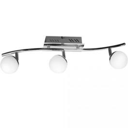 Plafoniera Patara Led COB 3x4W 780Lm, Liniara, 4000K  Chrom