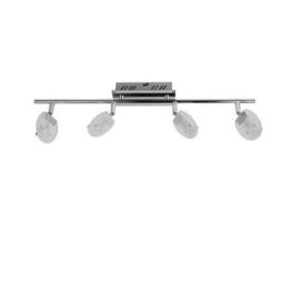 Plafoniera Side Led COB 4x4W 1040Lm, Liniara, 4000K  Chrom