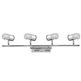 Plafoniera Assos Led COB 4x5W 1600Lm, Liniara, 4000K  Chrom