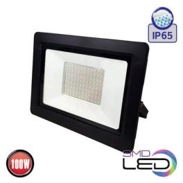 Proiector Led,  100W Negru 6400K 175-250V