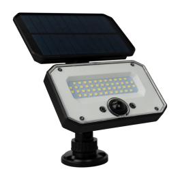 Proiector LED solar cu senzor Sparrow, 16W, 6400K, 1600lm, IP54, cu telecomanda