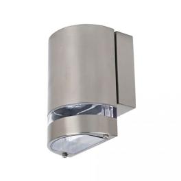 Aplica Perete Gardenya-3 1xGU10 Max. 35W IP65 Aluminiu Chrom