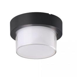 Plafoniera Led Rotunda Suga-12RO, 12W 1000Lm, 4200K Aluminiu Negru