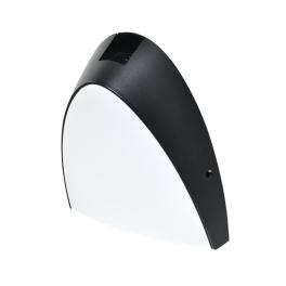 Aplica Led Perete Segment-BK, 24W 1800Lm,  IP65 4200K Negru