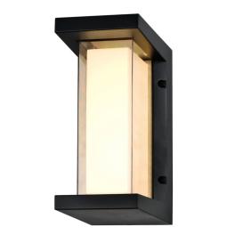 Aplica LED perete exterior Morena, 20W, 4200K, 1800lm, IP54, negru