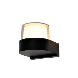 Aplica LED perete exterior King-5,  5W, 4200K, 450lm, negru