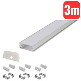 Profil Bandă Led 3M Aluminiu, Aplicat Profile-S2