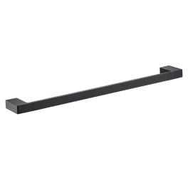 Suport de prosop Essential Shelf, din alama, cu 1 brat fix, negru