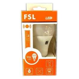 Bec Led Cu Senzor De Crepuscular Fsl A60 E27 9W 820Lm