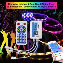 Controller banda led Pixel 2 canale cu Bluetooth SP601E