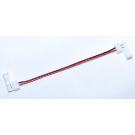 Conector banda led de colt cu cablu 15cm, 2 fire