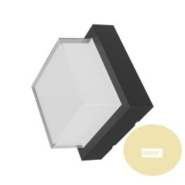 Aplica Led de Exterior 15W  Walls-G2-SQR (4000K)