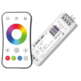 Set telecomanda pentru benzi LED RGB 12-24V 2,4GHz