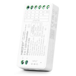 Controler 3-în-1 RGB/RGBW/RGBCCT 12V-24VDC 12A Zigbee 3.0