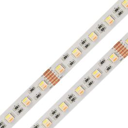 Banda LED RGBCCT 60LED, 24V, 18W, IP20,800lm, latime 12mm, rola 5m