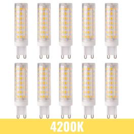 Bec Led G9 10W Peta-10, set 10 bucati (4200K)