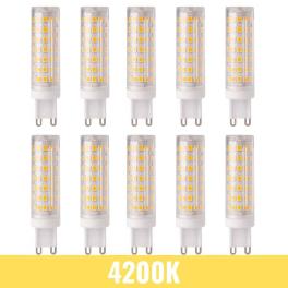 Bec Led G9 10W Peta-10, set 10 bucati (4200K)