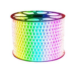 Rola banda Led RGB 100ml,  5050 120 leduri, IP65 220V