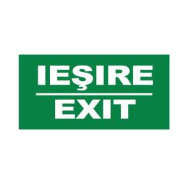 Folie  "IESIRE/EXIT" pentru Lampa Emergenta BR-BC14-01100 si 01120