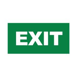 Folie "Exit" pentru Lampa Emergenta BC14-00900