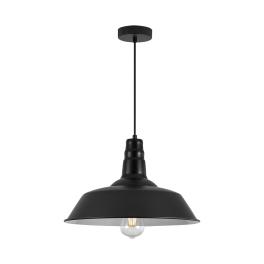 Pendul design industrial BLK P003R-1H-1xE27 max 23W