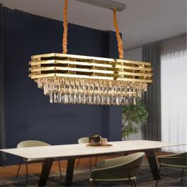 Candelabru Majestic Light, iluminat modern, E14, 1000x400, auriu