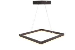 Lustra Led Suspendata 62W 4340Lm, Coffe cu trei tipuri de Lumina