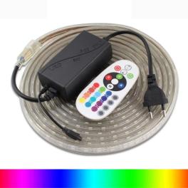 Kit 10m banda Led RGB 5050, 220V