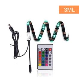 Kit Banda Led RGB 3M, Conectare USB