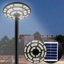 Lampa Solara UFO 300W, 3M cu panou solar si telecomanda 6500K