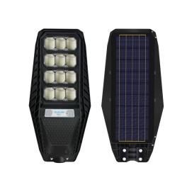 Lampa Solara Stradala 200W, Iluminat Perimetral, Incarcare Rapida, 6500K, Panou 4V 15W, Acumulator 3,2V 18000mA si Telecomanda