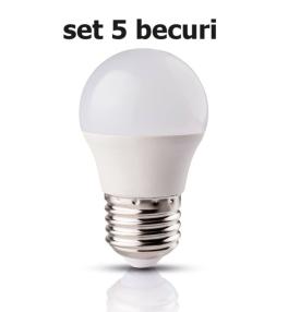 Bec Led Filament Ghirlanda, set 5 bucati 2W 3000K