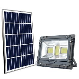 Proiector Solar Led 300W, Iluminat Perimetral, cu Panou Solar 5V 35W, Acumulator 24000mA, Led SMD5050 318 buc