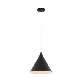 Lustră Pendul tip Con P010R-1H-1xE27 (Negru)