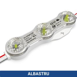 Modul LED Samsung, cu chip 12V, 1.1W,  170°, 130lm, IP68, color (Albastru)