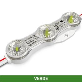 Modul LED Samsung, cu chip 12V, 1.1W,  170°, 130lm, IP68, color (Verde)