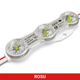 Modul LED Samsung, cu chip 12V, 1.1W,  170°, 130lm, IP68, color (Rosu)