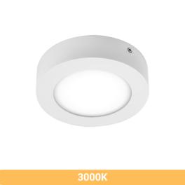 Plafoniera LED Caroline, 12W, 840lm, rotunda, IP20,alb, design minimalist (3000K)