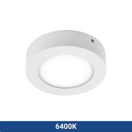 Plafoniera LED Caroline, 12W, 840lm, rotunda, IP20,alb, design minimalist (6400K)