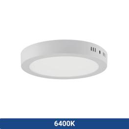 Plafoniera LED Caroline, 18W, 1300lm, rotunda, IP20,alb, design minimalist (6400K)