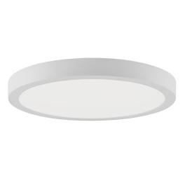 Plafoniera LED Caroline, 28W, 1960lm, rotunda, IP20,alb, design minimalist (3000K)