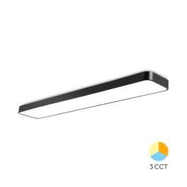 Plafoniera LED dreptunghiulara 45w BLADE cu 3CCT (Negru)