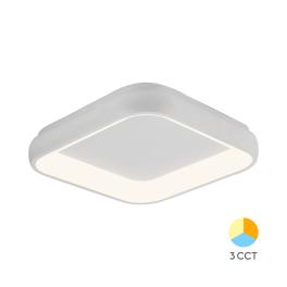 Plafoniera LED patrata 36w BELLA-MLS-SR 3CCT (Alb)