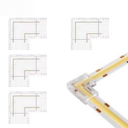 Conector banda Led COB de colt CN08-LJT, 8mm IP20