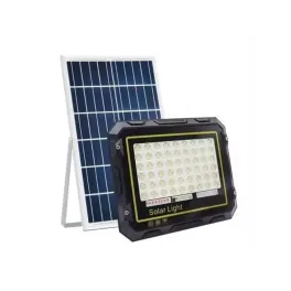 Proiector cu panou solar 2X150W, 6500K PRO-YR-FL03300