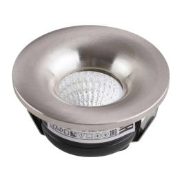 Spot LED fix, incastrat, 3W, 4200K, IP20, rotund (Crom Mat)