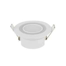 Spot LED fix, incastrat, 5W, 4200K, rotund, Carter 5 (Alb)