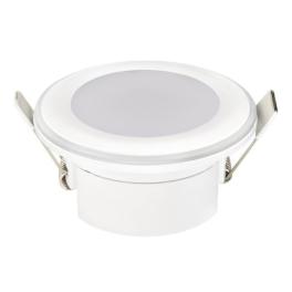 Spot LED fix, incastrat, 5W, 4200K, rotund, Parker 5 (Alb)